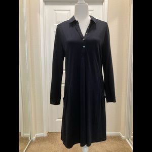 The White Company navy blue t-shirt dress